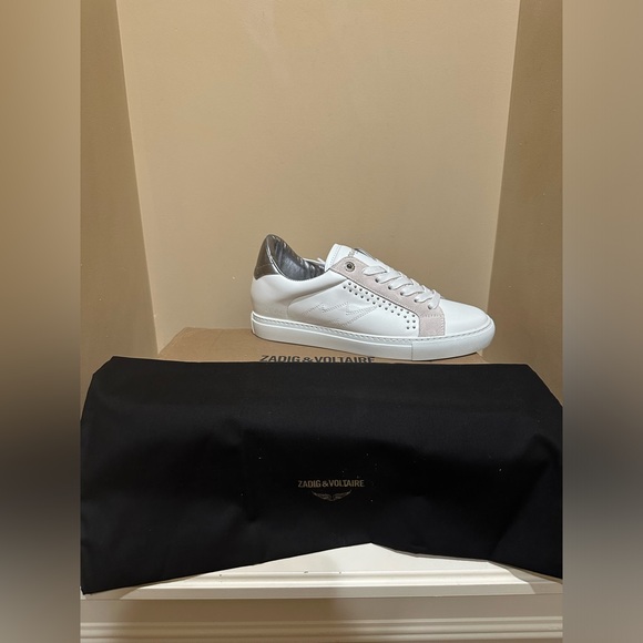 Zadig and Voltaire Low Top Flash Sneakers NIB - Picture 2 of 9